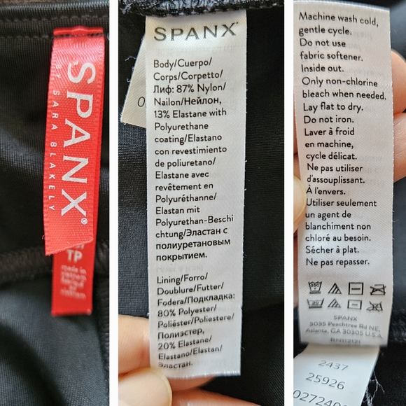 Spanx Faux Leather Leggings - Picture 5 of 11